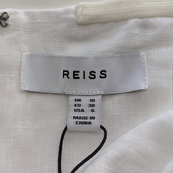 Reiss Two-Tone Halter Midi Dress - Picture 5 of 7